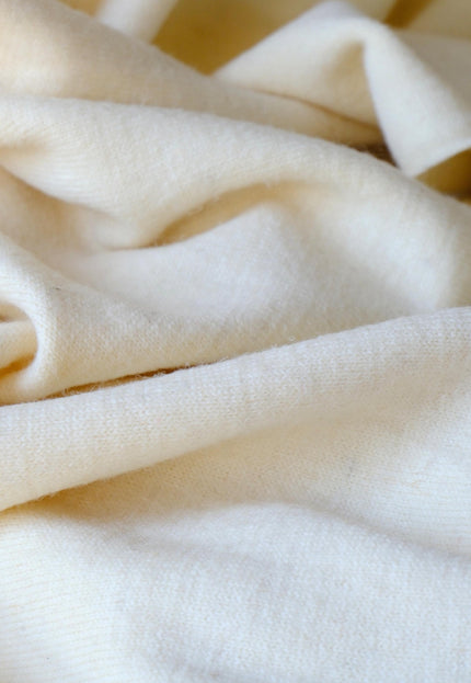 Boiled Yak Wool Knitted Fabric, 450 GSM, 58” Wide