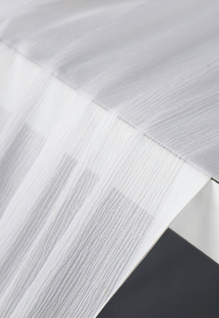Mulberry Silk Chiffon Fabric, 90 GSM White Silk, 44” Wide