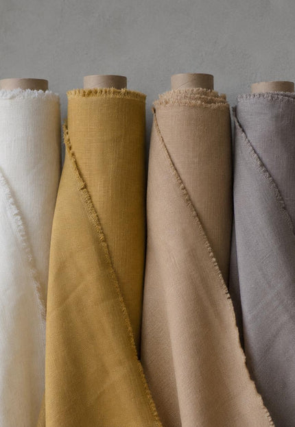 Himalayan Hemp Fabric: Naturally Dyed, 58" Wide, 238 GSM