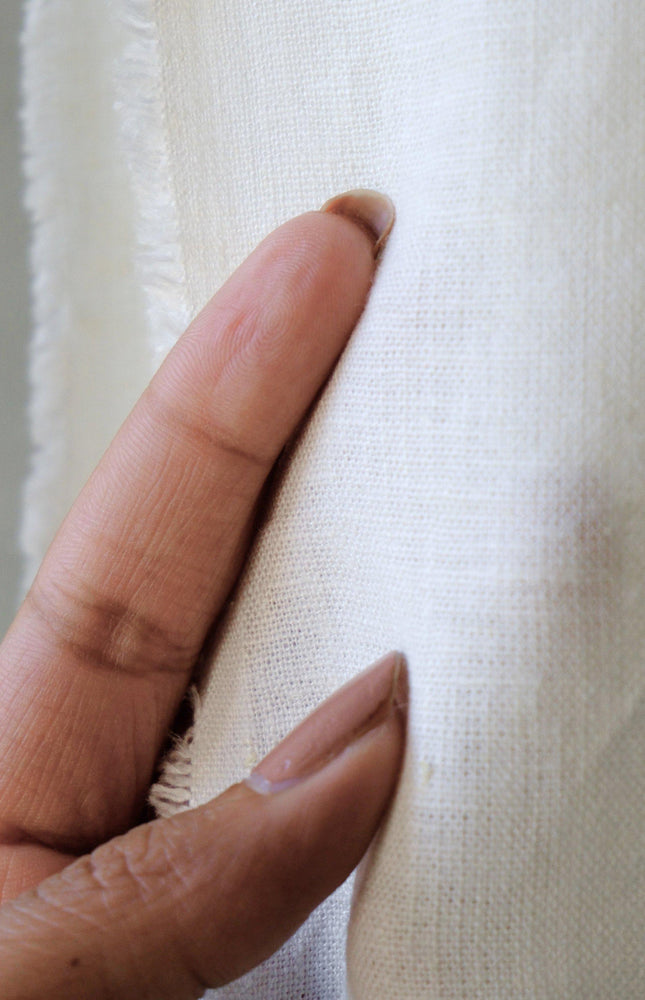 Himalayan Hemp Fabric: Naturally Dyed, 58" Wide, 238 GSM