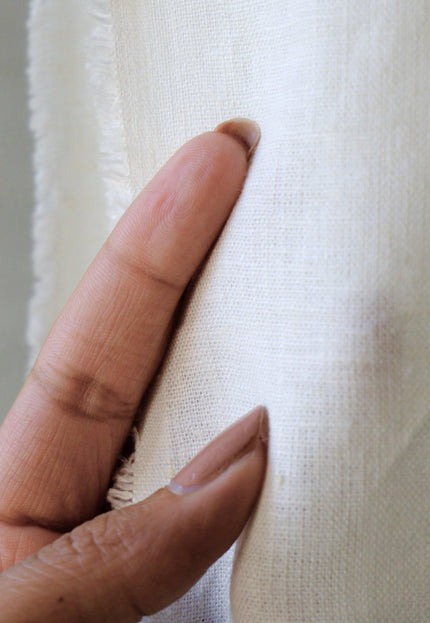Himalayan Hemp Fabric: Naturally Dyed, 58" Wide, 238 GSM