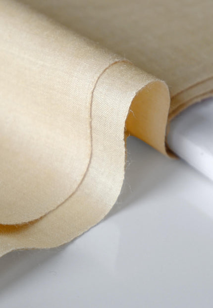 Assamese Handwoven Moonga Silk Fabric | 44” Wide | 90 GSM