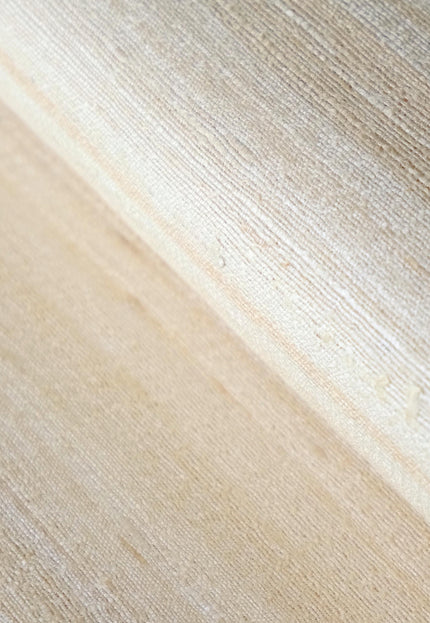 Handwoven Washed Tussar Silk Fabric | Softened Wild Silk | 44” Wide | 170 GSM
