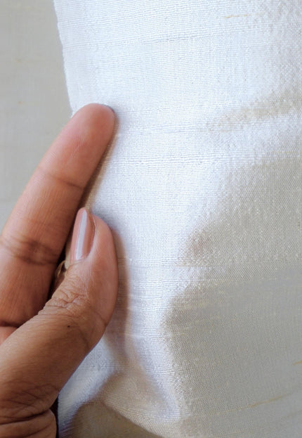Raw Mulberry Dupion Silk Fabric | 44” Wide | 210 GSM | 26 Momme Silk