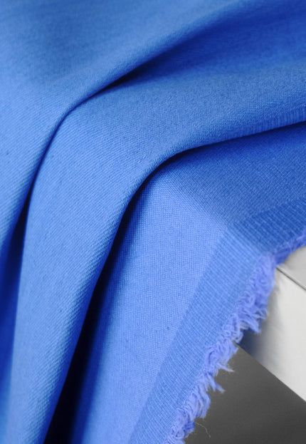 Powder Blue Cotton Drill Fabric by the Yard, 250 GSM Twill, 56" inches wide