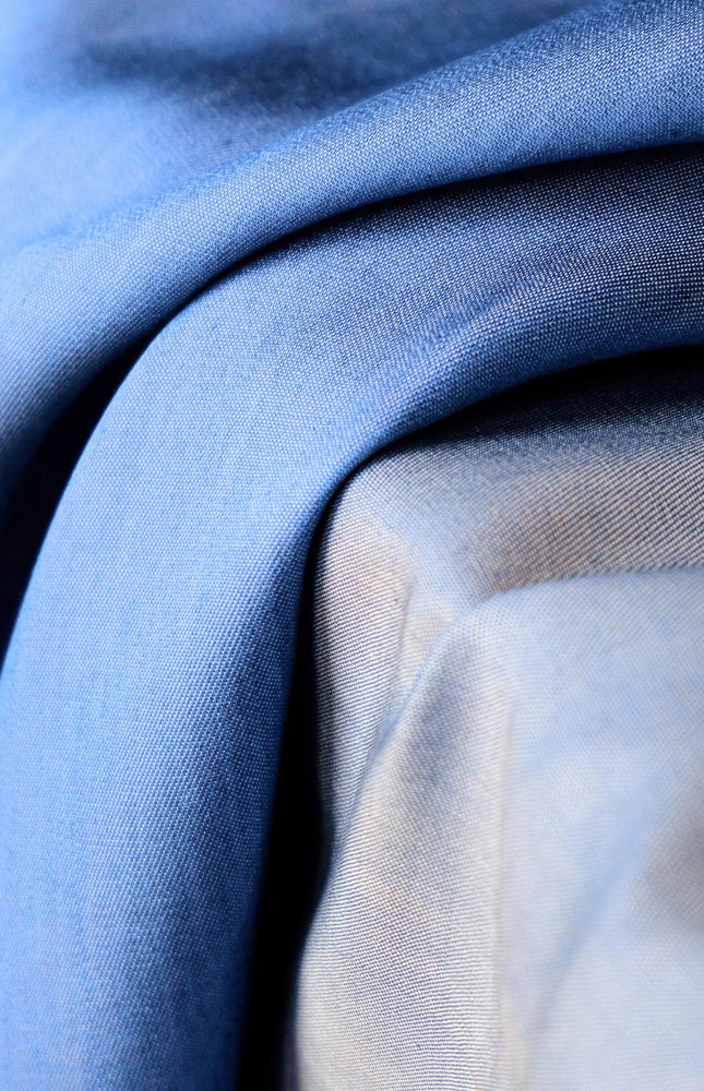 Tencel™ Denim Fabric, 125 GSM Lightweight Lyocell Twill, 54” Wide