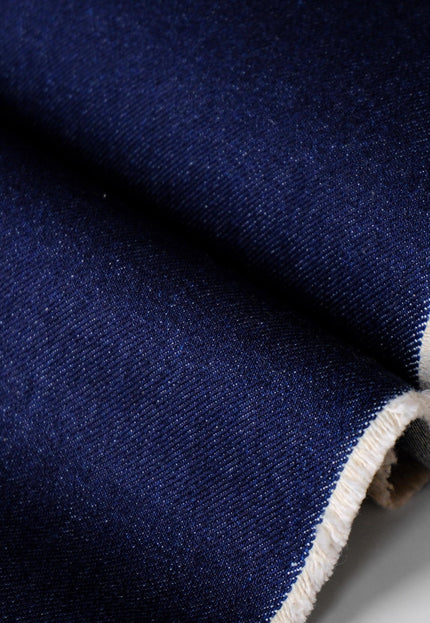 16 oz Indigo Washed Denim Fabric, 58" Wide, 550 GSM