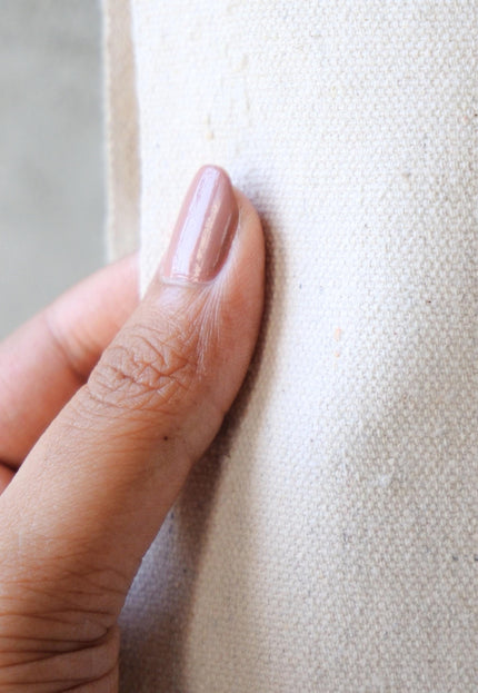 Sun-Faded Cotton Duck Canvas Fabric, 320 GSM, 58" Wide Natural Greige Textile