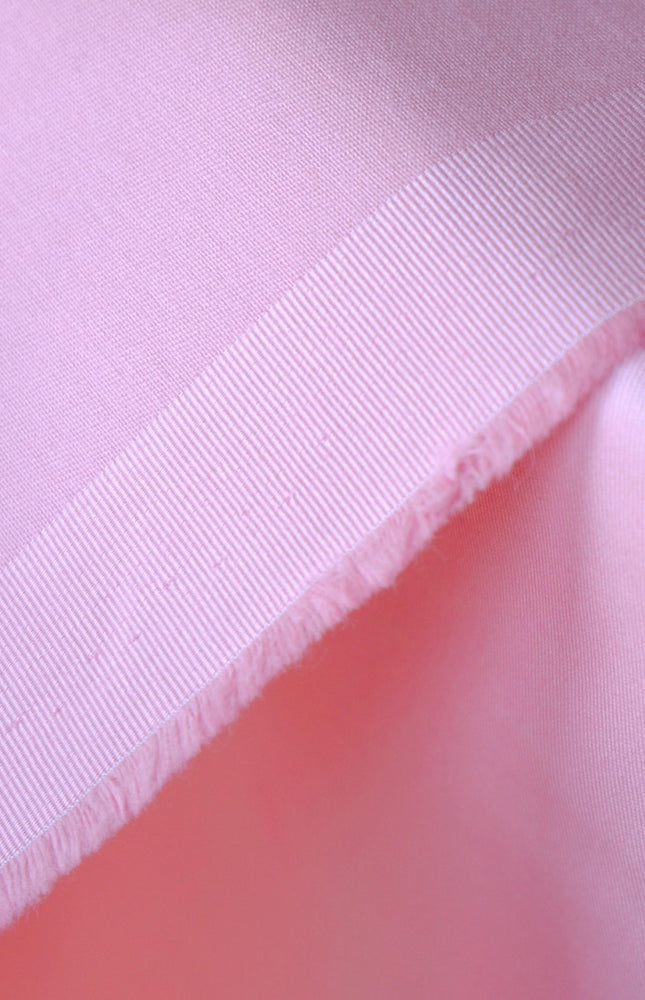 Soft Pink Cotton Drill Fabric, 368 GSM Heavyweight Twill, 56” Wide