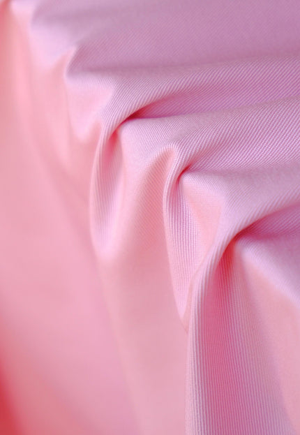 Soft Pink Cotton Drill Fabric, 368 GSM Heavyweight Twill, 56” Wide