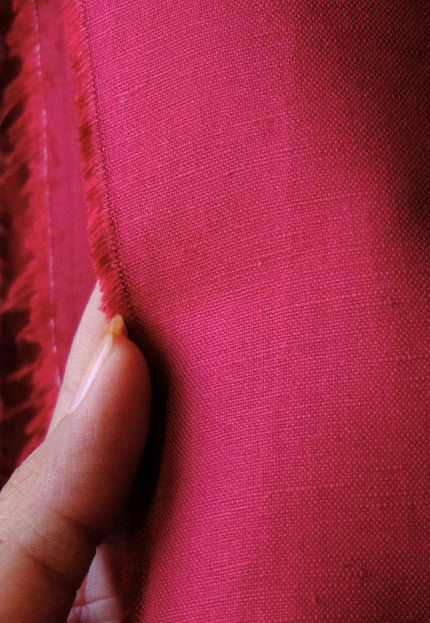 Cotton Linen Fabric, 54" Wide, 200 GSM