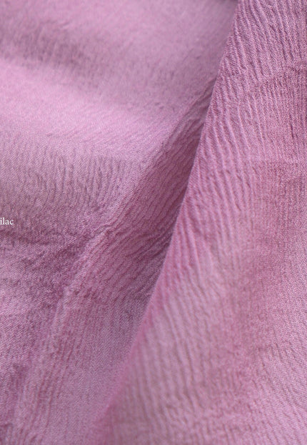 Mulberry Silk Chiffon Fabric, 90 GSM White Silk, 44” Wide