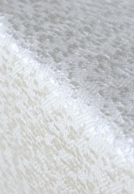 Linen + Merino Wool Moss-Textured Jacquard Fabric | 350 GSM | 48” Wide
