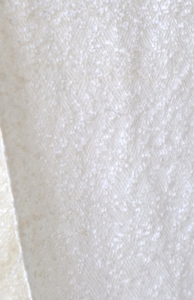 Linen + Merino Wool Moss-Textured Jacquard Fabric | 350 GSM | 48” Wide