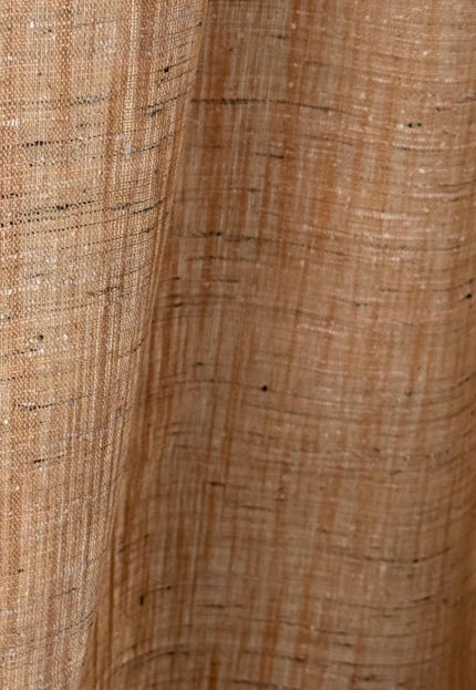 Handwoven Undyed Ponduru Brown Cotton Fabric | 45" Wide | 140 GSM