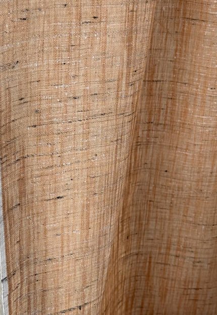 Handwoven Undyed Ponduru Brown Cotton Fabric | 45" Wide | 140 GSM