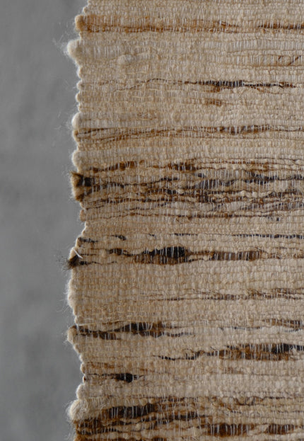 Handwoven Wild Tussar Peace Silk Fabric by the Yard | 44” Wide | 280 GSM