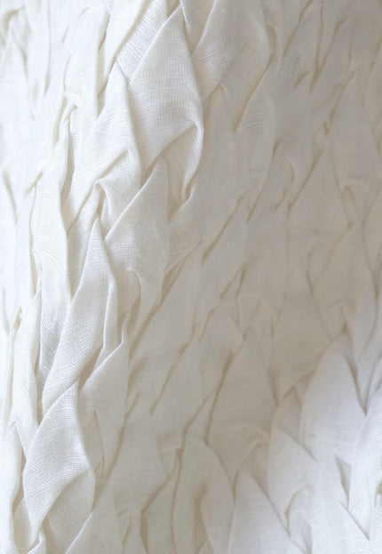 Hand-Tufted Mulberry Silk Fabric, 200 GSM, 22" Wide