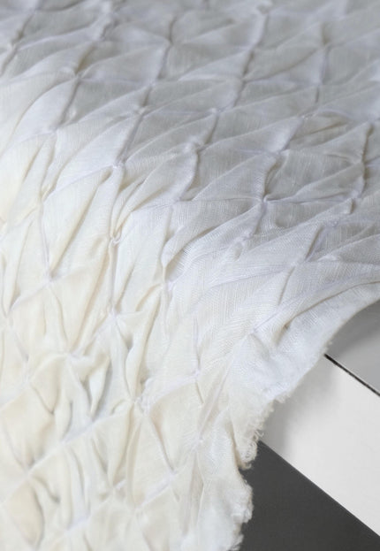 Hand-Tufted Mulberry Silk Fabric, 200 GSM, 22" Wide