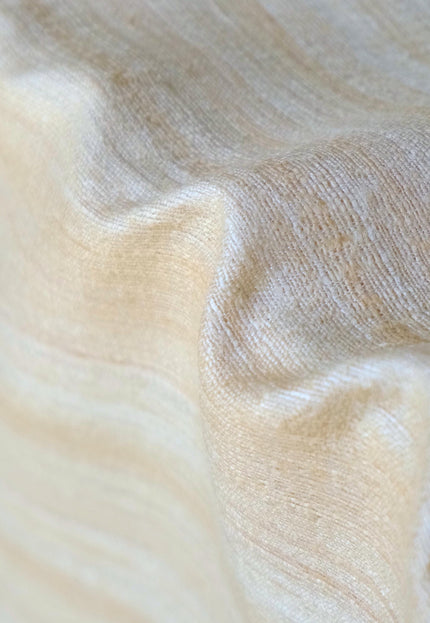 Handwoven Washed Tussar Silk Fabric | Softened Wild Silk | 44” Wide | 170 GSM