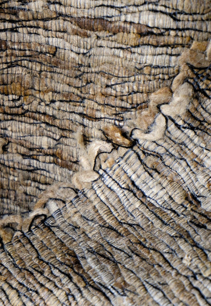 Handwoven Wild Silk Fabric by the Yard | Forest-Foraged Cocoons | 44” Wide | 480 GSM