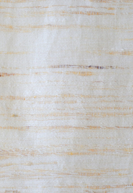 Handwoven Eri Silk Fabric by the Yard | Natural Ivory Peace Silk | 44” Wide | 240 GSM