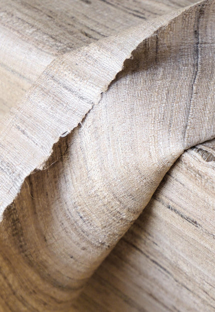 Handwoven Tussar Silk Fabric by the Yard | 44” Wide | 210 GSM