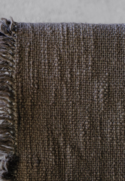 Handwoven Wool-Cotton Blend Slub Fabric | 270 GSM | 50” Wide