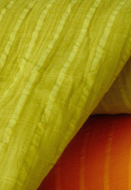Double-Cloth Seersucker Pure Cotton Fabric, 58" Wide, 122 GSM