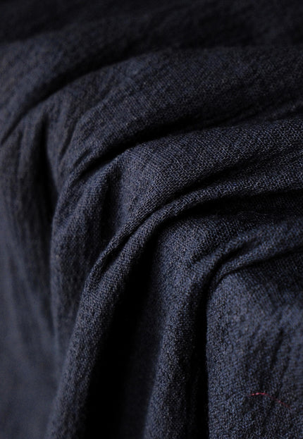 Linen-Merino Wool Spandex Stretch Fabric, 38" Wide, 260 GSM (2-Way Stretch)