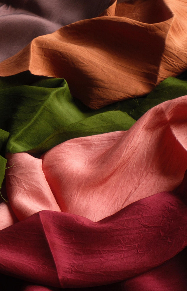 Mulberry Habutai Silk Fabric by the Yard | 22-23 Momme Silk | 44” Wide | 100 GSM