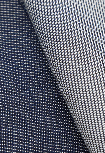 Tencel™ - Linen Denim Fabric, Navy Blue, 125 GSM Lightweight Twill, 54" inches wide