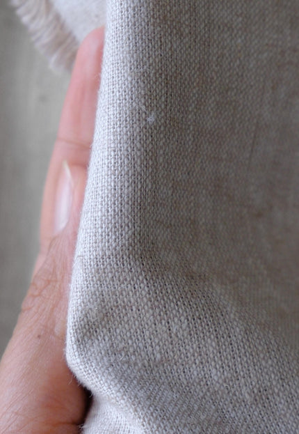 Greige Hemp blended with Cotton Fabric, 190 GSM, 58" wide