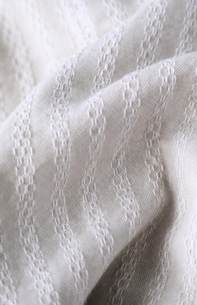 Hemp Dobby Fabric by the yard, 50" wide, 250 GSM