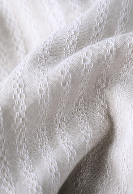 Hemp Dobby Fabric by the yard, 50" wide, 250 GSM