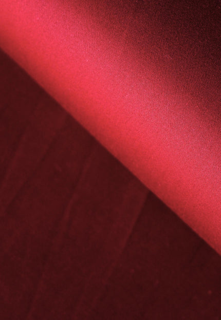 Pure Tencel™ Maroon Suiting Fabric by the yard, 56 inches wide, 245 GSM