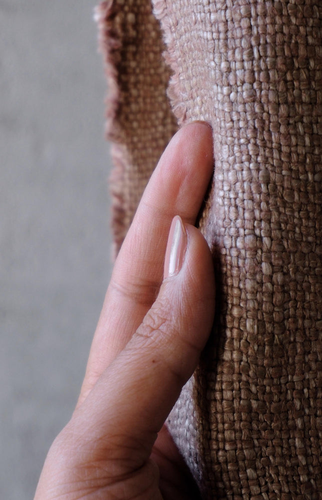 Lightly Starched Wool-Linen Fabric, 370 GSM, 56” Wide