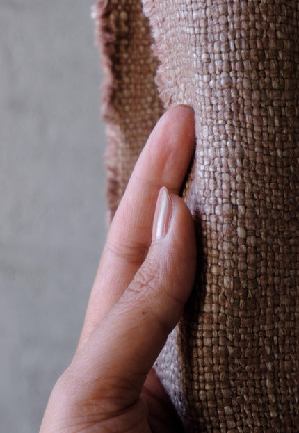 Lightly Starched Wool-Linen Fabric, 370 GSM, 56” Wide