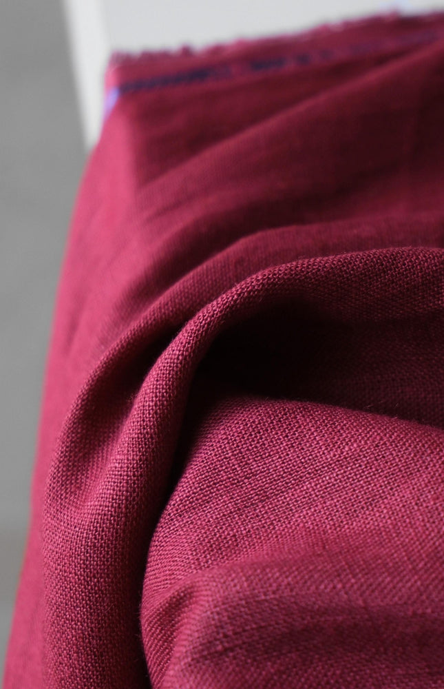 Softened Linen Fabric by the yard, 56" wide, 40s lea, 165 GSM