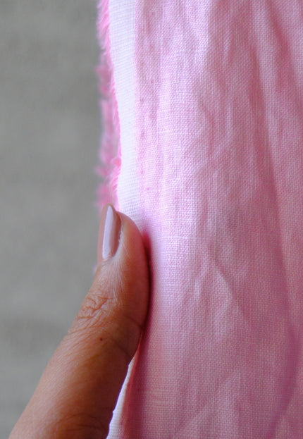 Softened Linen Fabric by the yard, 56" wide, 40s lea, 165 GSM