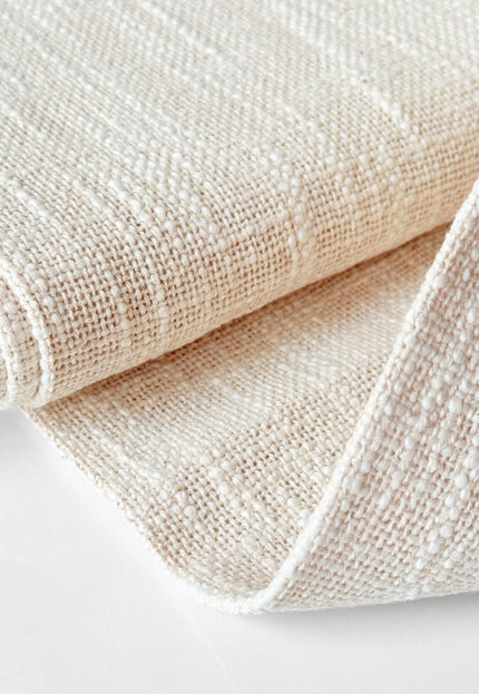 Handwoven Wool-Cotton Blend Slub Fabric | 270 GSM | 50” Wide