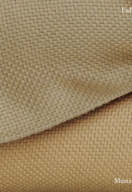 Cotton–Wool Hopsack Weave Fabric | 54″ Wide, 130 GSM