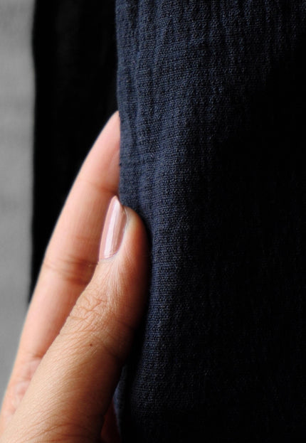 Linen-Merino Wool Spandex Stretch Fabric, 38" Wide, 260 GSM (2-Way Stretch)