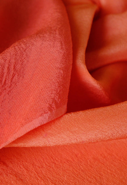 Raw Mulberry Crepe Silk Fabric by the Yard - 19-20 Momme, 44” Wide, 85 GSM