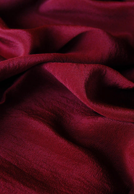 Raw Mulberry Crepe Silk Fabric by the Yard - 19-20 Momme, 44” Wide, 85 GSM