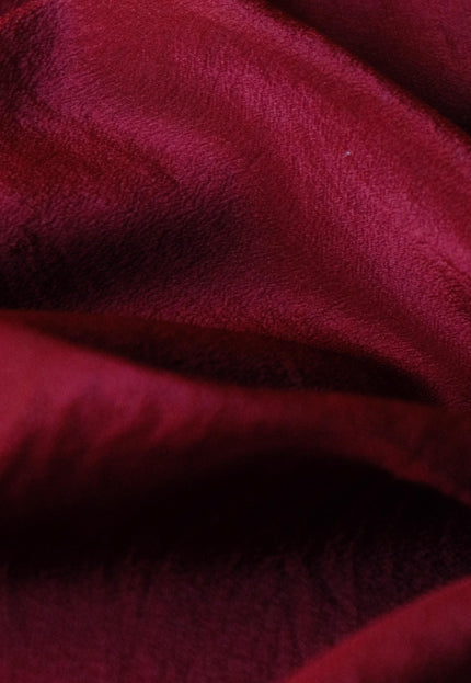 Raw Mulberry Crepe Silk Fabric by the Yard - 19-20 Momme, 44” Wide, 85 GSM
