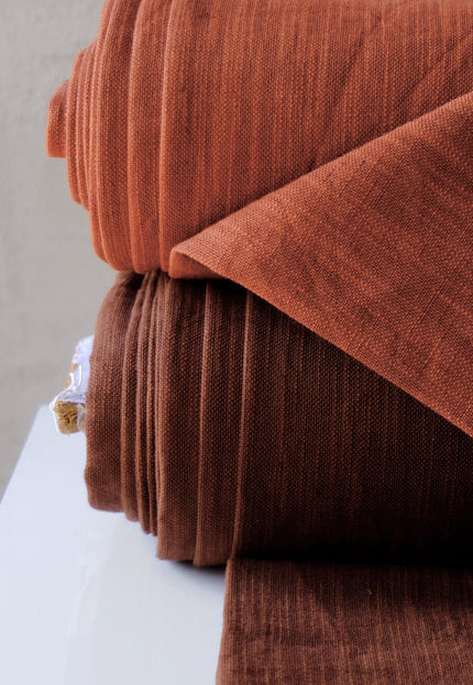Handwoven Stinging Nettle Fabric: Plant-Dyed Textile, 50" Wide, 320 GSM