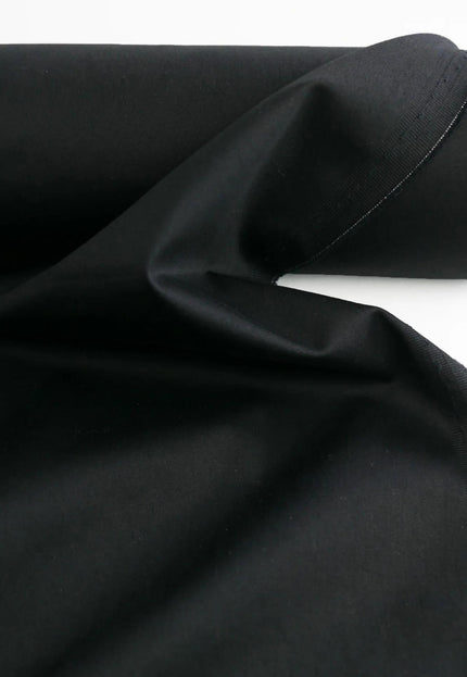 Cotton Poplin Fabric | White, Navy & Black | 58″ Wide, 180 GSM