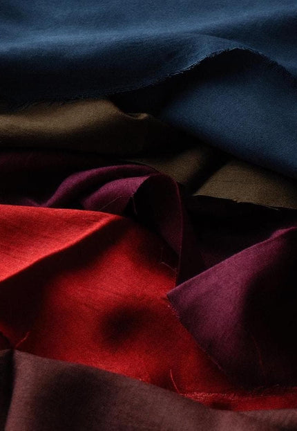 Handwoven Cotton & Silk Blended Fabric | 44” Wide | 137 GSM
