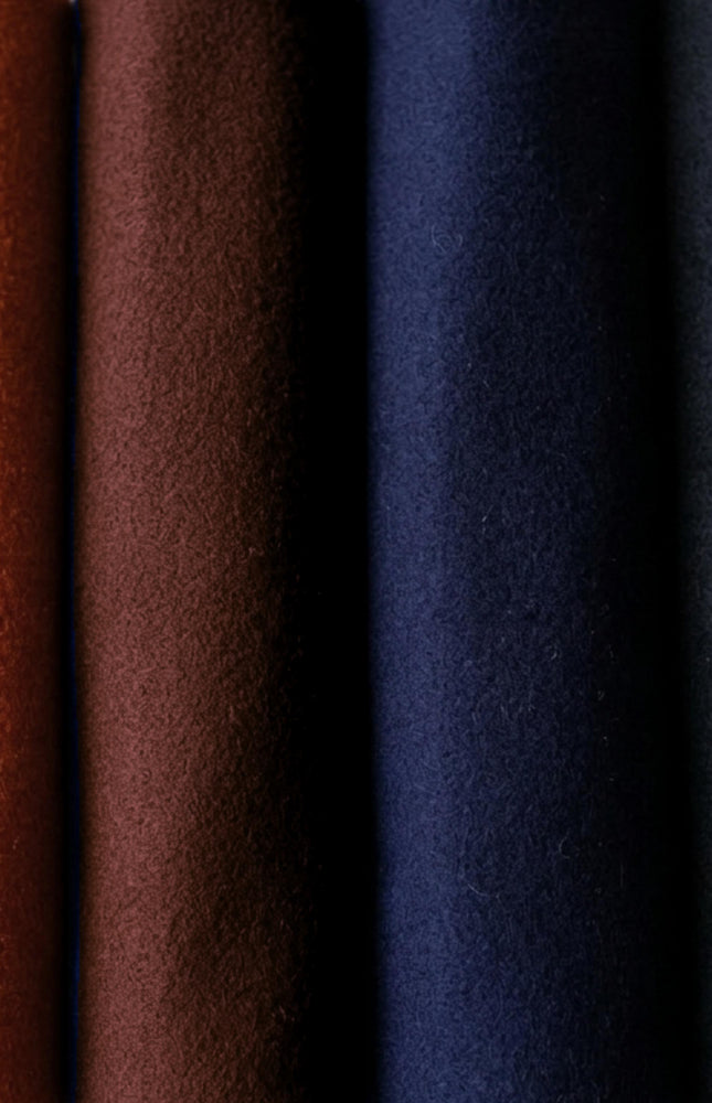 Worsted-Style Pure Wool Fabric, 430 GSM, 56” Wide